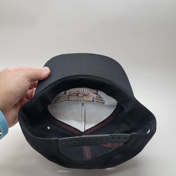 Vintage Red Baron Premiums Stearman Squadron Snapback Hat Flight Team Cap Pizza - Picture 6 of 9